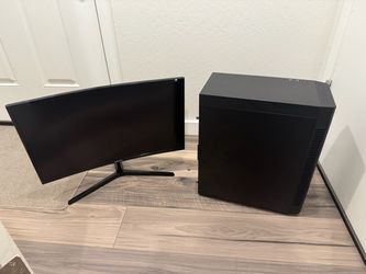 Gaming PC Bundle – i7-10700F, GTX 1650, 16GB RAM + Samsung Curved Monitor