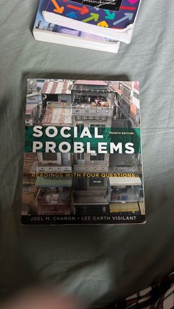 Social Problems Fourth Edition by Joel Charon