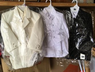 NEW BABTISM SUITS AND DRESSES!