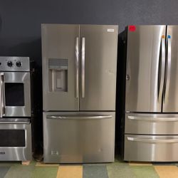 New Counter Depth Frigidaire Gallery Bottom Freezer Refrigerator‼️‼️