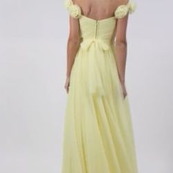 Long Yellow Dress 