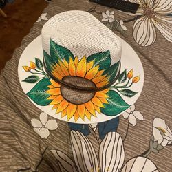Brand New Womens Sunflower Hat