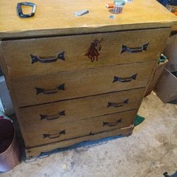 vintage Monterey bedroom furniture