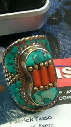 Sterling silver native American ring