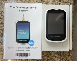 OneTouch Verio Glucose Monitor New  -  FREE