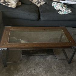 brown coffee table 