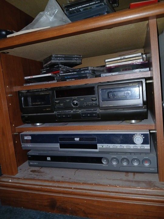 Technics Dual tape deck.      HX PRO