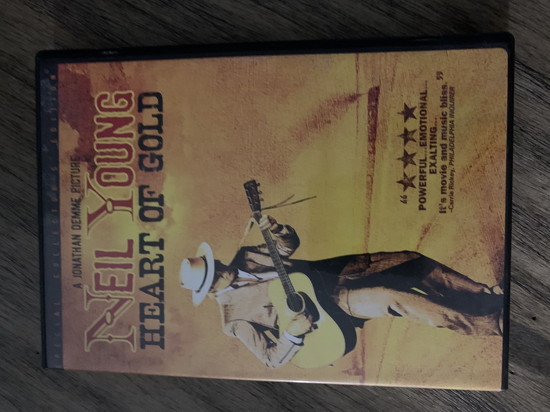 Neil Young Heart of Gold DVD