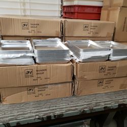 9.5 X 13 Quarter Size Aluminum Sheet Pans, 1 Box Of 24