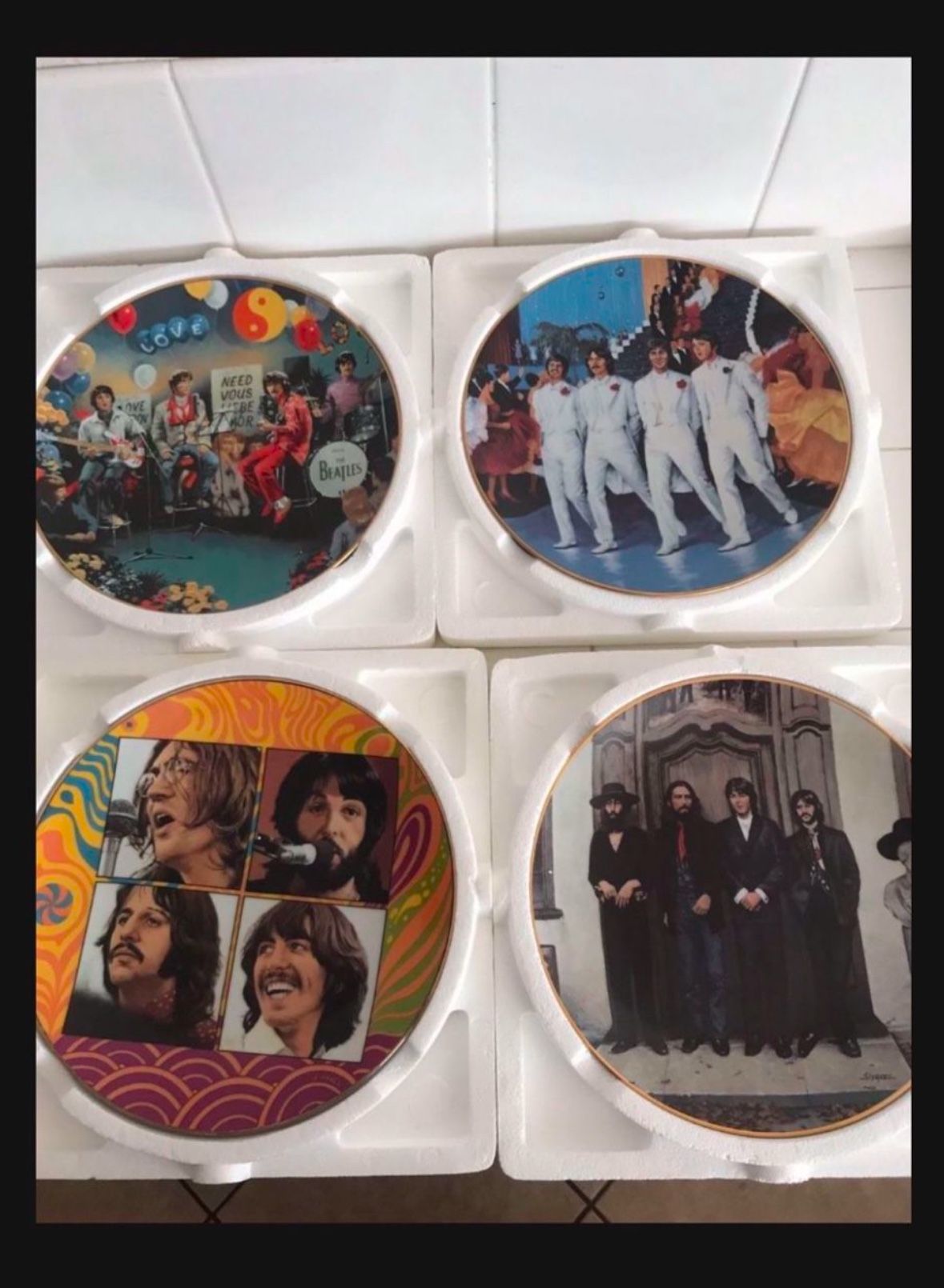 The Beatles Plates