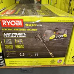 RYOBI 1600 PSI ELECTRIC PRESSURE WASHER