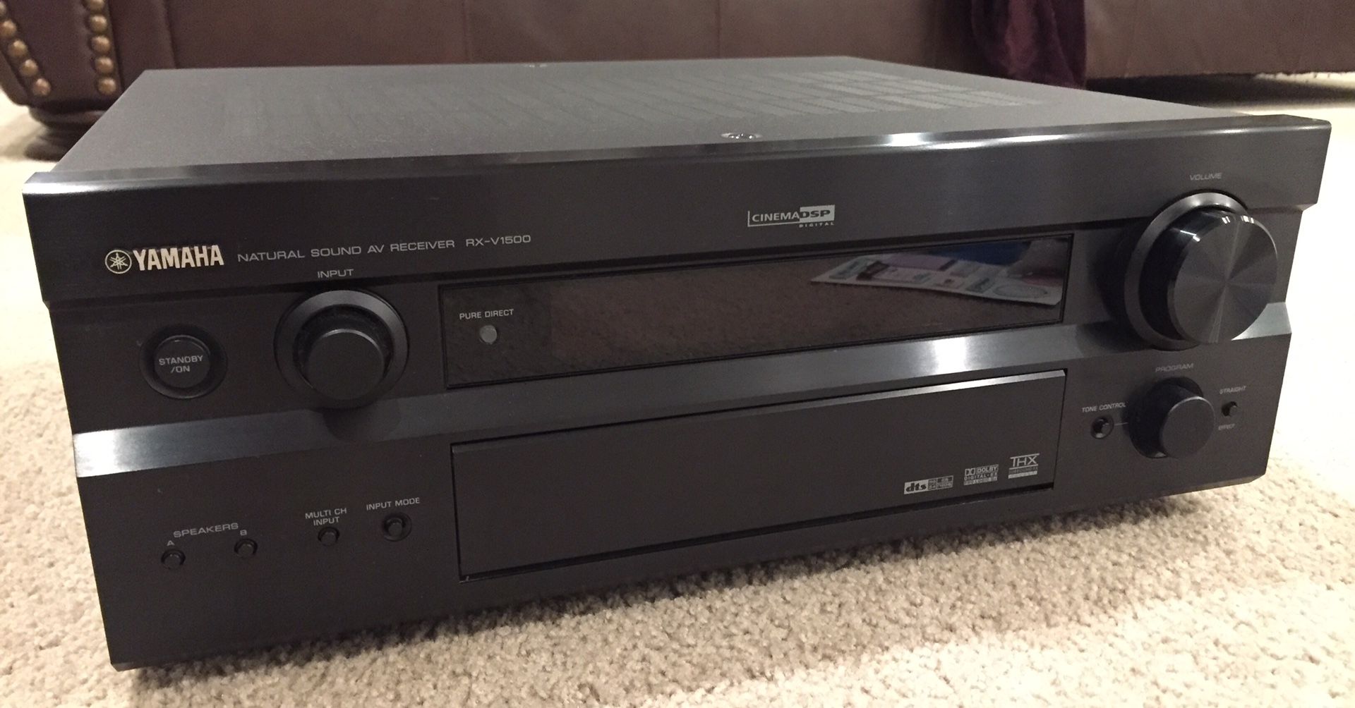 Yamaha RX-V1500 AV Receiver 7.1 Channel