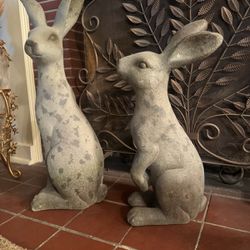 Ceramic Outdoor Rabbit Decorations 