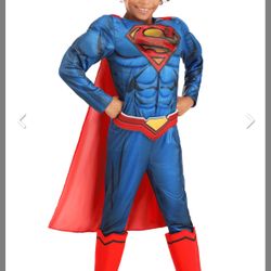 New Boys DC Comics Deluxe Superman Kid's Costume