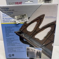 New Easy Heat Roof And Gutter De-Icing Kit 30ft. Must Pickup