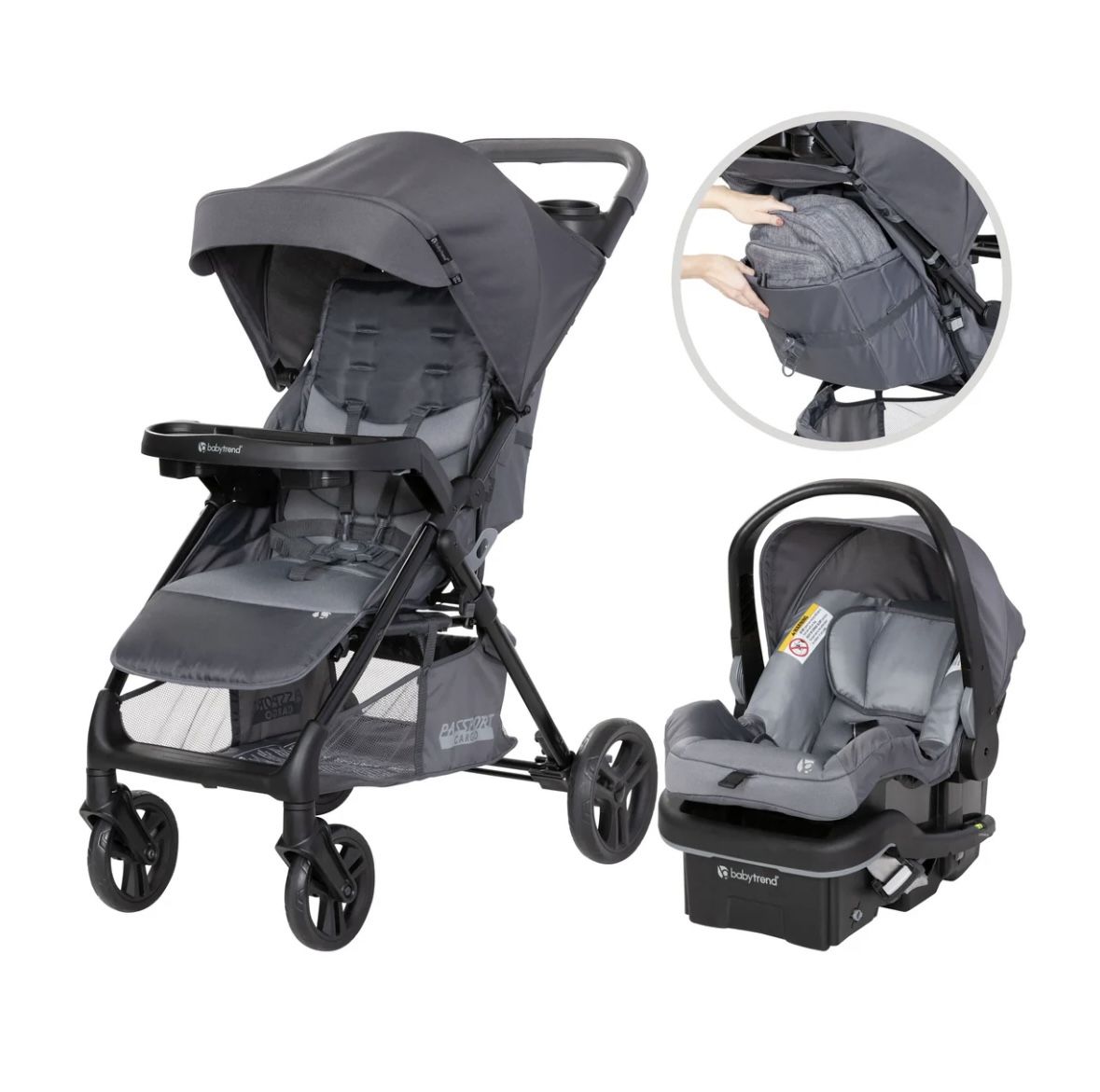 Stroller W Car Seat And Extra Car Seat