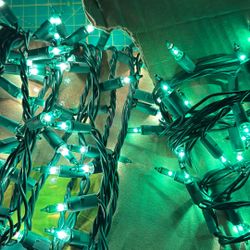 Green String Lights