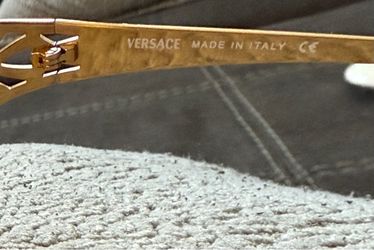 Versace Gold Sunglasses Made in Italy