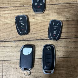 Key Fobs All In Working Condition 