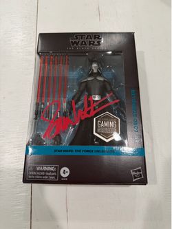 Star Wars Black Series Starkiller Signed