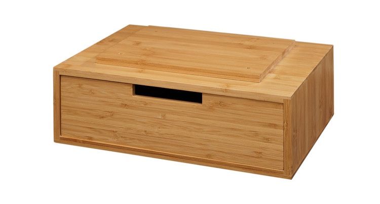 Uplift desk bamboo desk drawer STR018