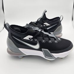 Nike Force Zoom Trout 9 Elite 'Black Anthracite' Baseball Cleats Mens Size 8