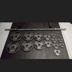 🏋️‍♂️Olympic Weights & Bars - NEW 🔴(2.5lb, 5lb, 10lb, 25lb, 35lb, 45lb)🔴 [INFO IN DESCRIPTION]