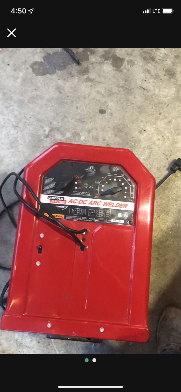 Lincoln electric AC/DC 225/125 Stick Welder