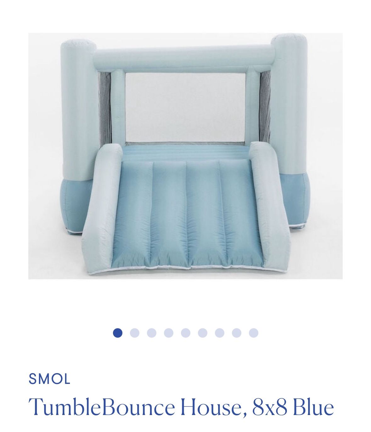 ✨ Like New Kids’ 8x8 Bounce House — Used ONCE! Pristine Condition + Organized Storage