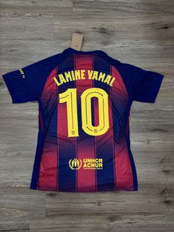 2025/2026 Barcelona Lamine Yamal Jersey