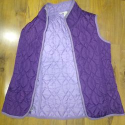 Purple Vest Girls Size 7-8