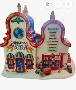 Department 56 Heritage Village Collection Christmas Bread Bakers Village Building