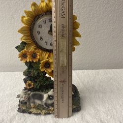 Sunflower Clock 