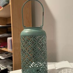 Teal Candle Holder  🕯️ 