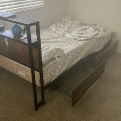 Selling my table in great condition! Perfect for dining, work, or as an accent piece. Very sturdy and easy to clean.  ✅ Details: 	•	Solid and stable b