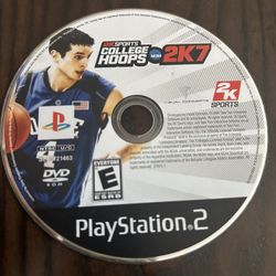 Sony Playstation 2 PS2 NCAA College Hoops 2K7 