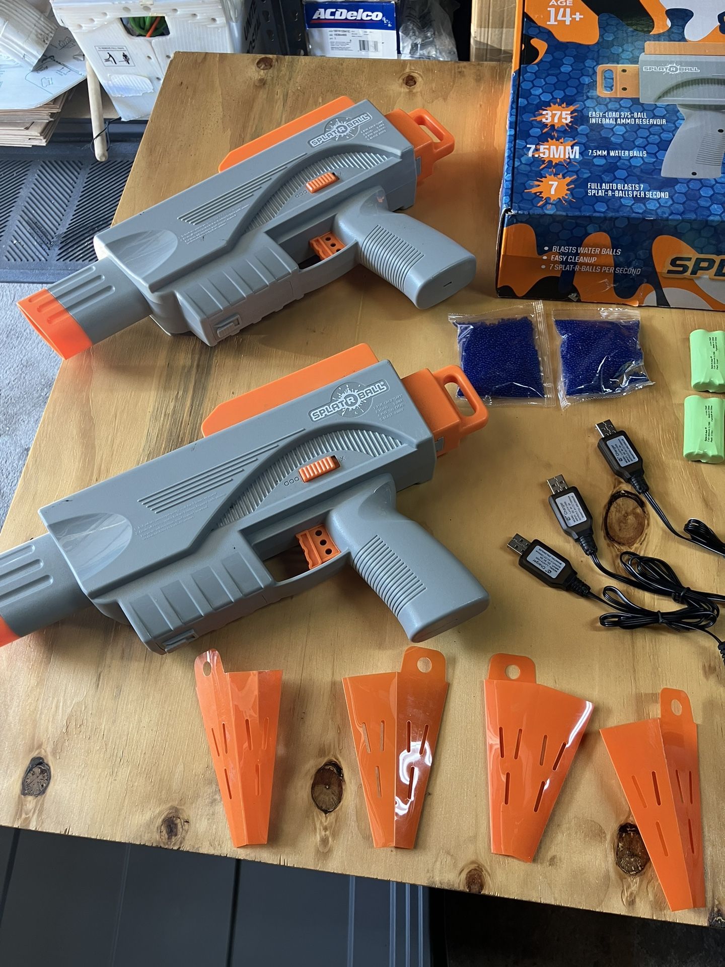 Splat R Ball Orbie Gun Lot (4 Orbie Guns)