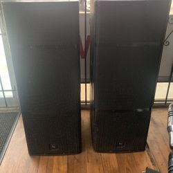 Pair Of Electro-Voice ELX215 PA Speakers EV