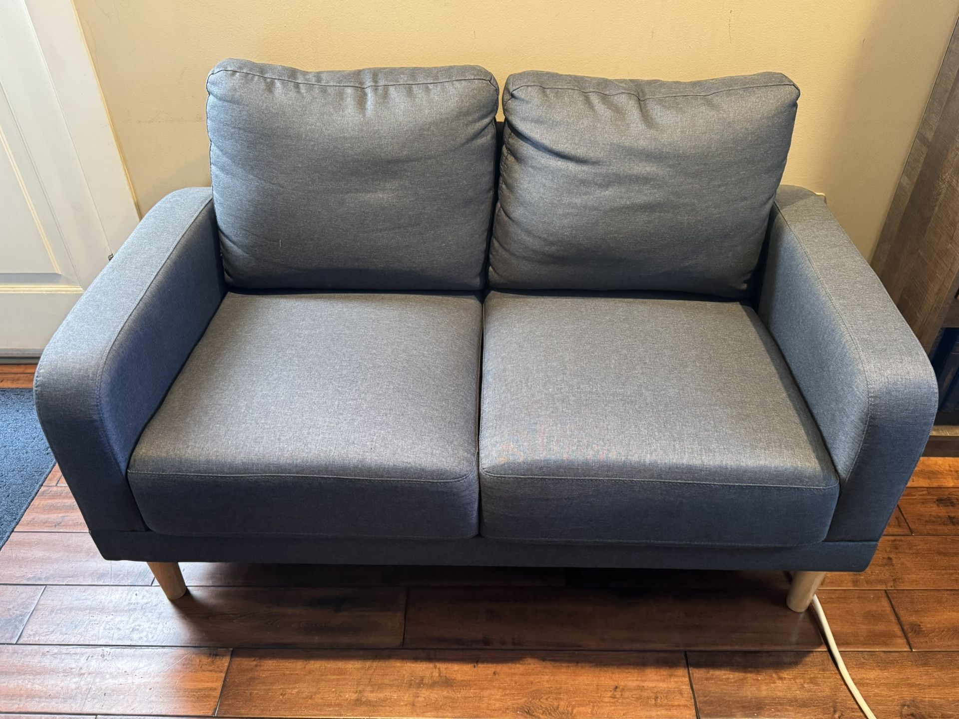 Gray Loveseat