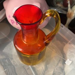 Amberina Pitcher