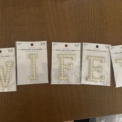 “WIFEY” Iron-On Patches