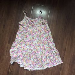 Girls Dress Flower Print -3T