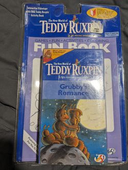 5 Teddy Ruxpin VHS *Unopened*