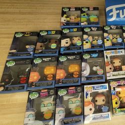 Funkos - Freddy, Grail, Soda, NFT, Fundays