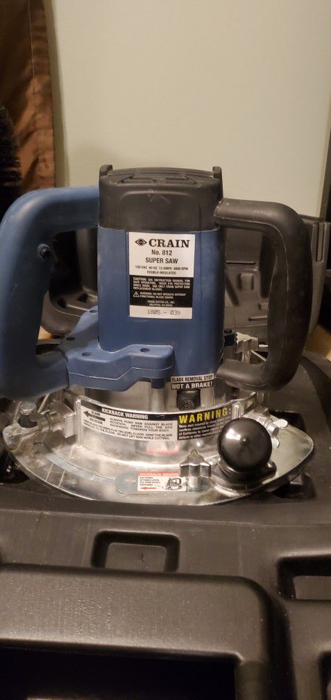 CRAIN 812  FLOORING AND TILING UNDERJAMB SUPER SAW WITH CASE