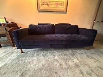 Blue Sleeper Sofa