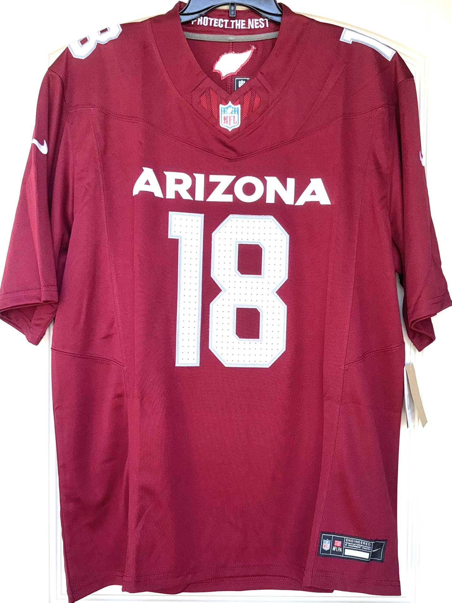 M + L + XL - CARDINALS #18 HARRISON JR. STITCHED REPLICA JERSEYS