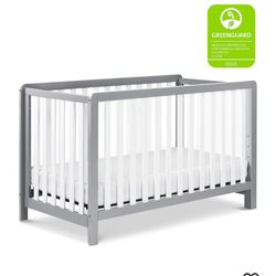 Baby Crib With Mattress And Changing Table 