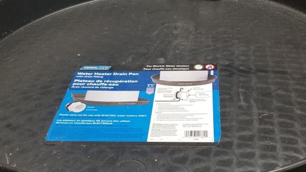 Camco Water Heater Pan - Never Used