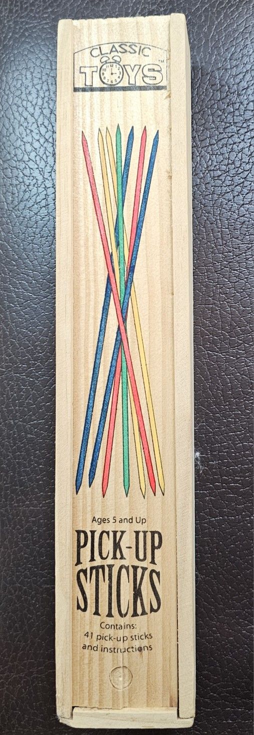 Classic Game Pick Up Sticks. New In Box.